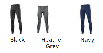 Leggings Colour Chart